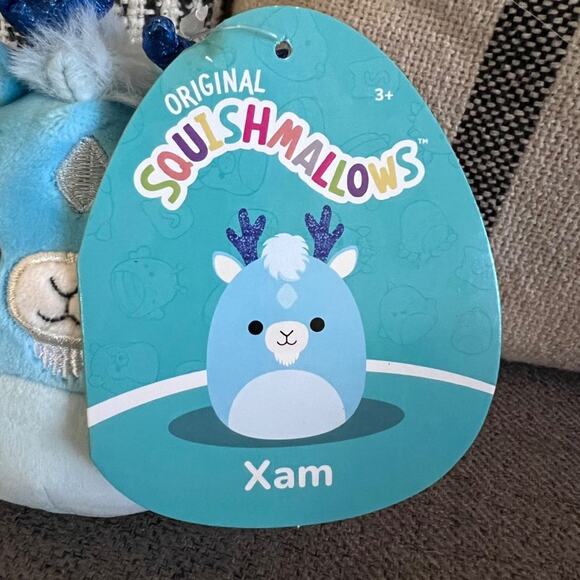NWT Xam the Kirin Squishmallows Clip 3.5” - Picture 5 of 7